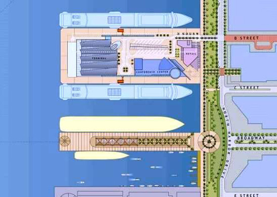 San Diego Cruise Ship Terminal Site Plan | City of Medicine Tower